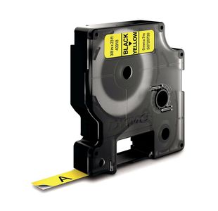 Dymo D1 Labelmaker Tape 9Mm Blk/Yllw
