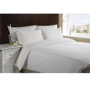 Vl Satin Stripe Duvet Set Sg Pk16