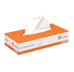 Luxury Tissues 2-Ply 100Sh Wht Pk36