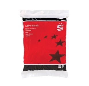Rubber Bands Assorted Sizes 454G Bag