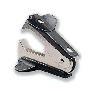 Pinch Style Staple Remover Black
