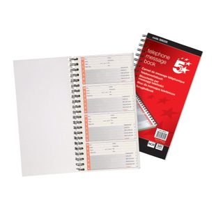 Telephone Message Book 320 Notes