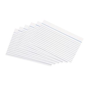 Record Cards Rld 6X4In Wht Pk100