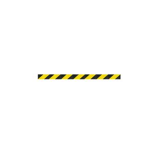 Yellow Post + Ylw/Blk Belt 10.6M Pk2