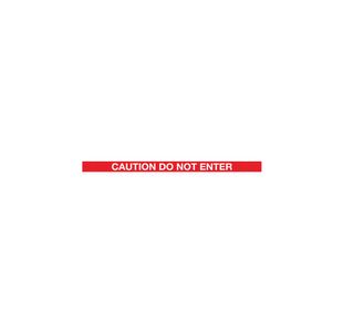 Ylw Post Do Not Enter Red/Wht 3.4 P2