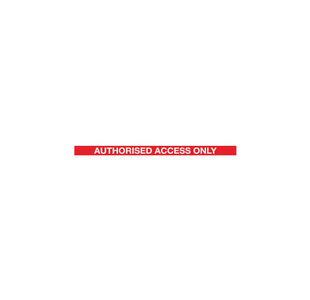 Wallpro300 Blk Auth Access Rd/Wht 3M