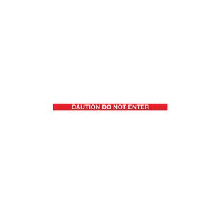Wallpro 300 Blk Do Not Enter Red/Wht