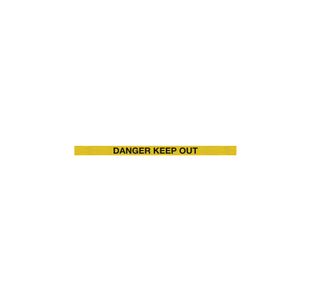 Barrier Blk Danger Ylw/Blk Belt 9.1M