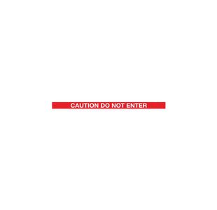 Barrier Ylw + Do Not Enter Rd/Wht 3M