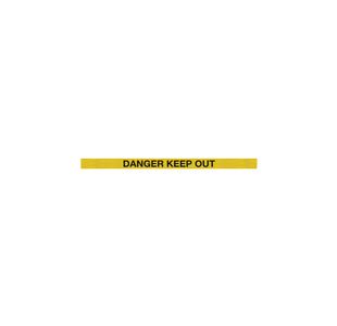 Barrier Blk Danger Ylw/Blk Belt 7.6M