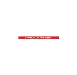 Barrier Blk Do Not Entr Ylw/Blk 4.6