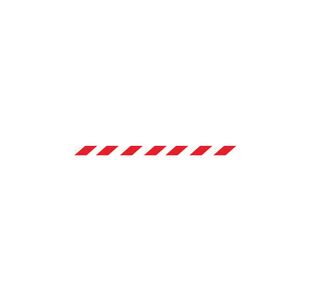 Magn Back Barrier Blk Red/Wht 7.6