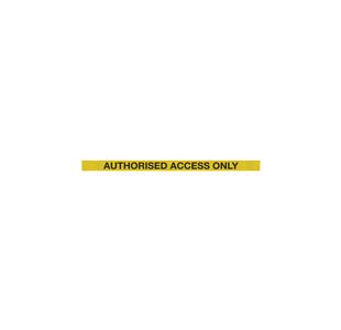Magn Back/Belt End Ylw Authorise