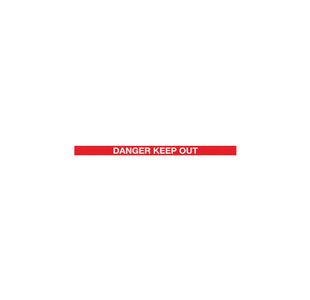 Magnetic Back/Belt End Yellow Danger
