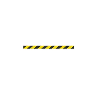 Magn Back Barrier Blk Ylw/Blk 4.6M