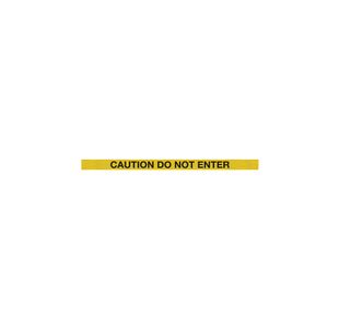 Barrier Blk Do Not Entr Ylw/Blk 10.6