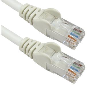 Network 6 Lsoh Patch Lead 0.5M White