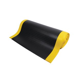 Afat Diamond Mat 0.9X18.3M Blk/Ylw
