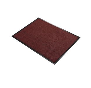 Entrance Door Mat 0.9X1.2M Blk/Red
