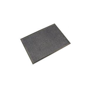 Wash Ent Door Mat 0.85X1.5M Blk/Stl