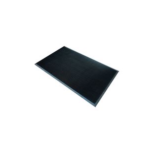 Fingertip Rubber Mat 0.9X1.8M Blk
