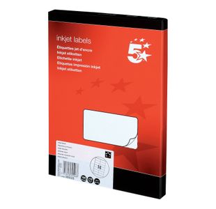 Addr Lab Inkjet 99.1X38.1 Wht Pk1400