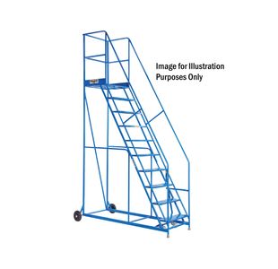 Climb-It W/H Steps 600 Ptfm 6-Tr Blu