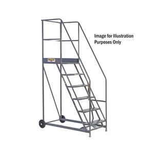 Climb-It W/H Steps 600 Ptfm 7-Tr Gry