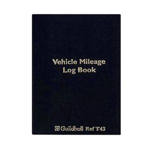 Guildhall Vehicle Mileage Log Book