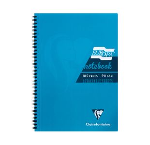 Europa A4 Notebook Turquoise Pk5