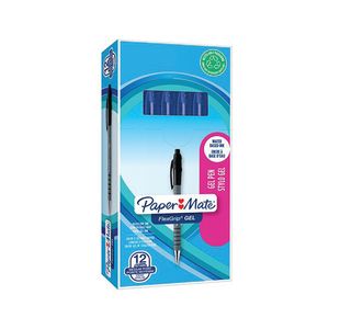 Papermate Flexgrip Gel Pens Blu Pk12