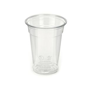 Cup 9Oz Rpet 20X50 Cups Clear Pk1000