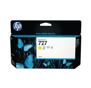 Hp 727 Designjet Ink Cart 130Ml Ylw