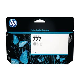 Hp 727 Designjet Ink Cart 130Ml Grey
