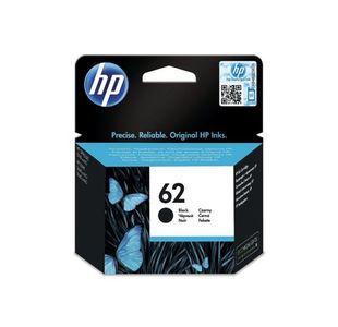 Hp 62 Ink Cartridge Black C2P04Ae