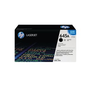 Hp 645A Laserjet Toner Cartridge Blk