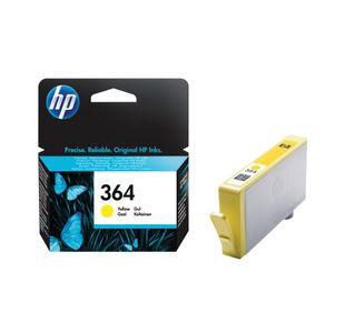 Hp 364 Inkjet Cartridge Ylw Cb320Ee