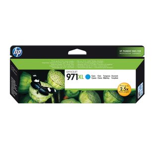 Hp 971Xl Officejet Ink Cyan Cn626Ae