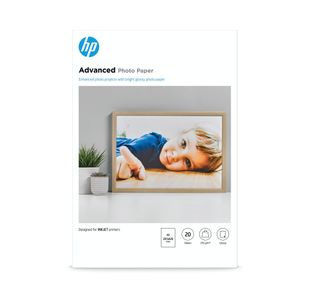 Hp Pht Ppr Glssy 250Gsm A3 20 Sheets