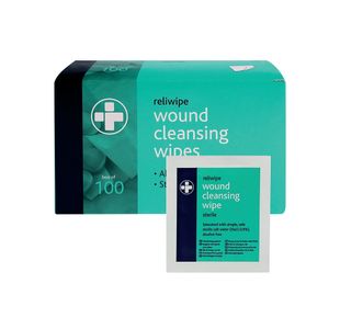 Reliance Sterile C/Wipes Pk100