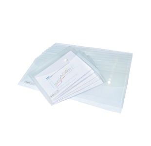 Eco Recyc Popp Wlt A5 Clear Pk25