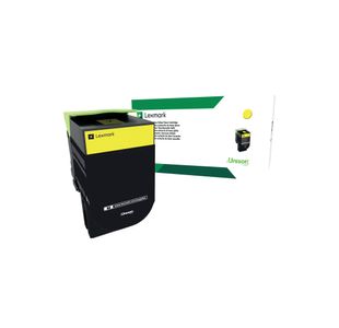 Lexmark Ylw Rtn Prog 1K Tnr 80C20Y0