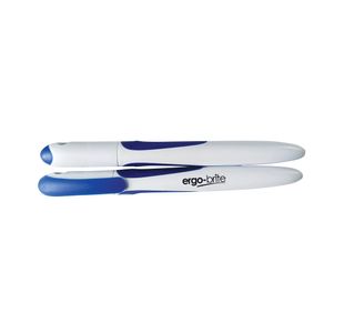 Drywipe Marker Rubber Grip Blue Pk48
