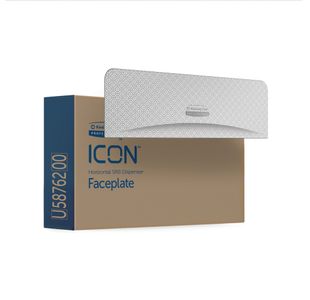 Icon Fplate 2 Roll Wc Paper Disp Slv