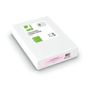 Q-Connect Pink A4 Copier Paper Pk500