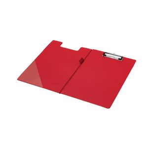 Q-Connect Pvc Fold Clipboard A4 Red