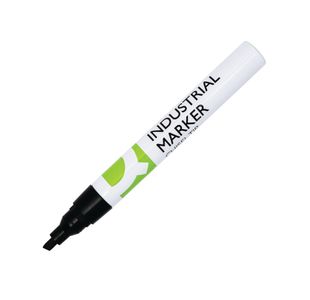 Q-Connect Ind Marker Chisel Blk Pk10