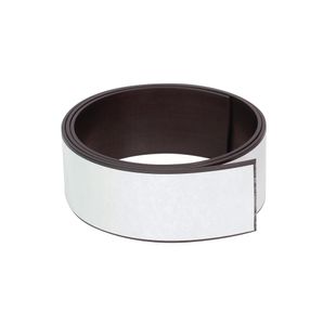 Magnetic Strip White Pvc 30Mmx5M