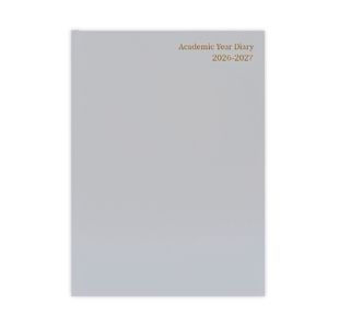 Academic Diary Dpp A4 Grey 2026-2027
