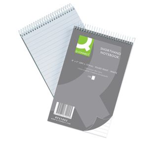 Q-Connect Shorthand Nbk 150Leaf Pk10